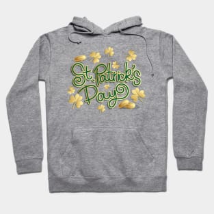 golden leaf st patricks day Hoodie